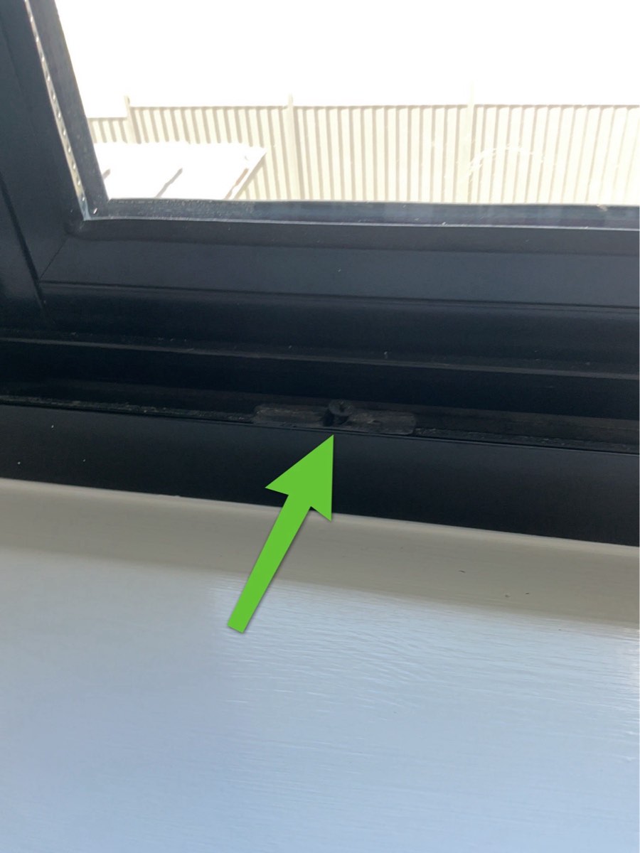 Opening restrictors on first floor windows