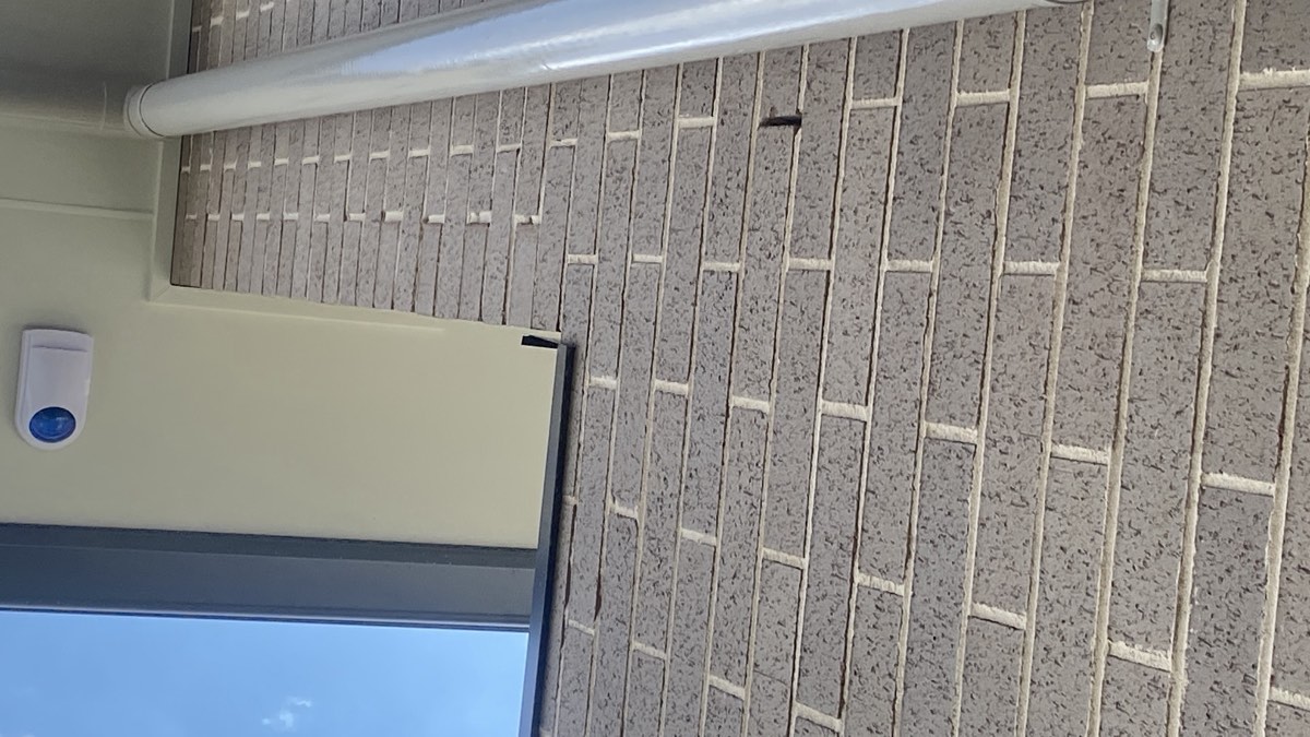 Flashings installed to collect water