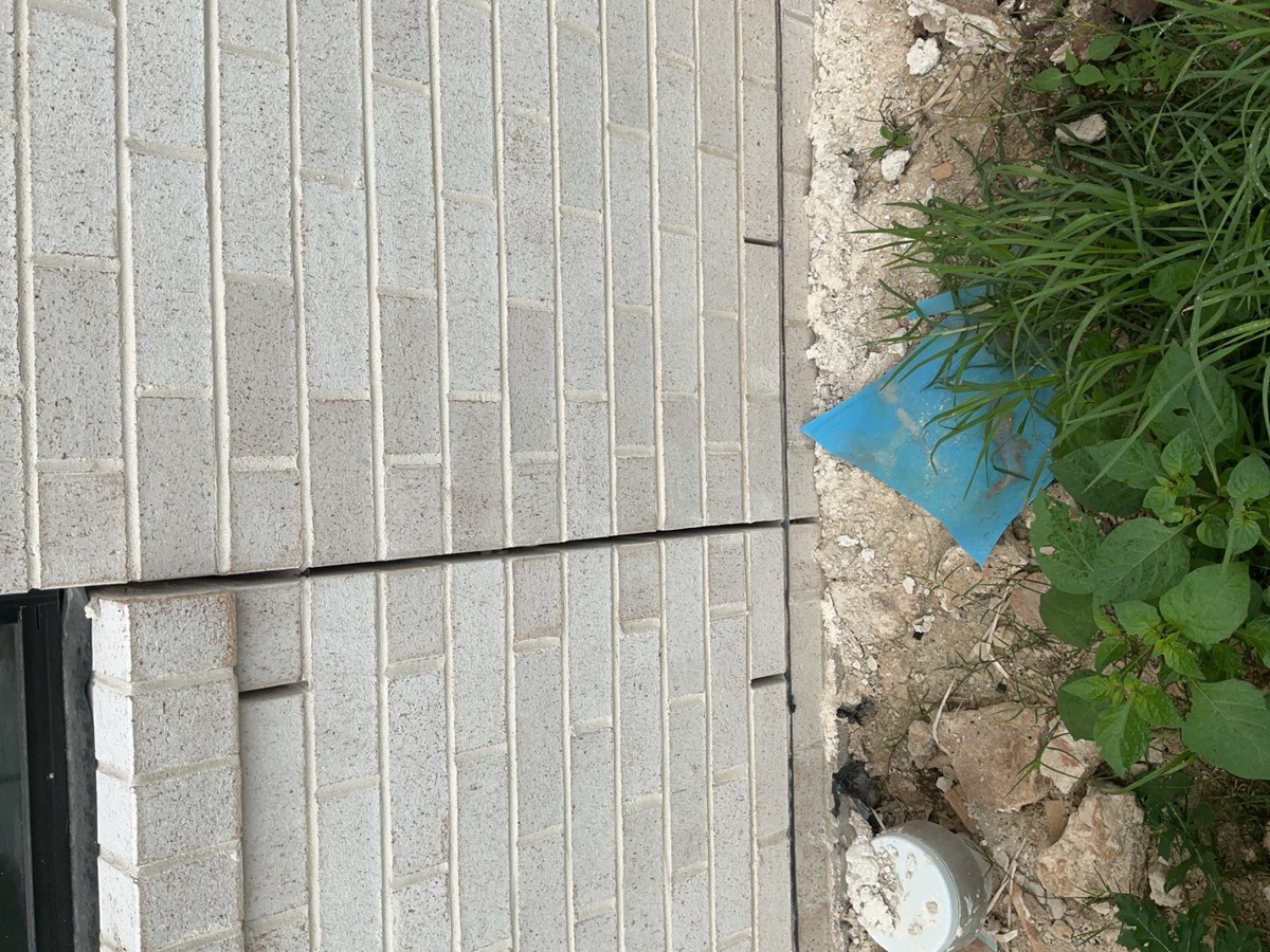 Expansion joint needing sealant, Leppington